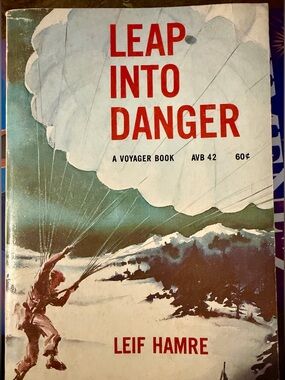 Leap Into Danger by Leif Hamre - Vintage Paperback
